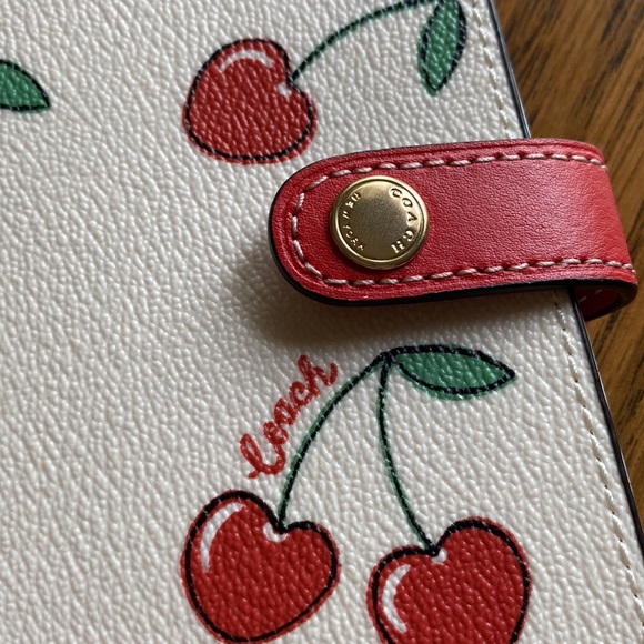 Coach Cherry Notebook - Picture 12 of 15